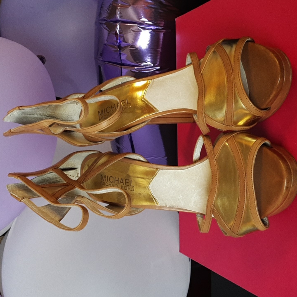 Michael Kors leather Stilettos 8.5M